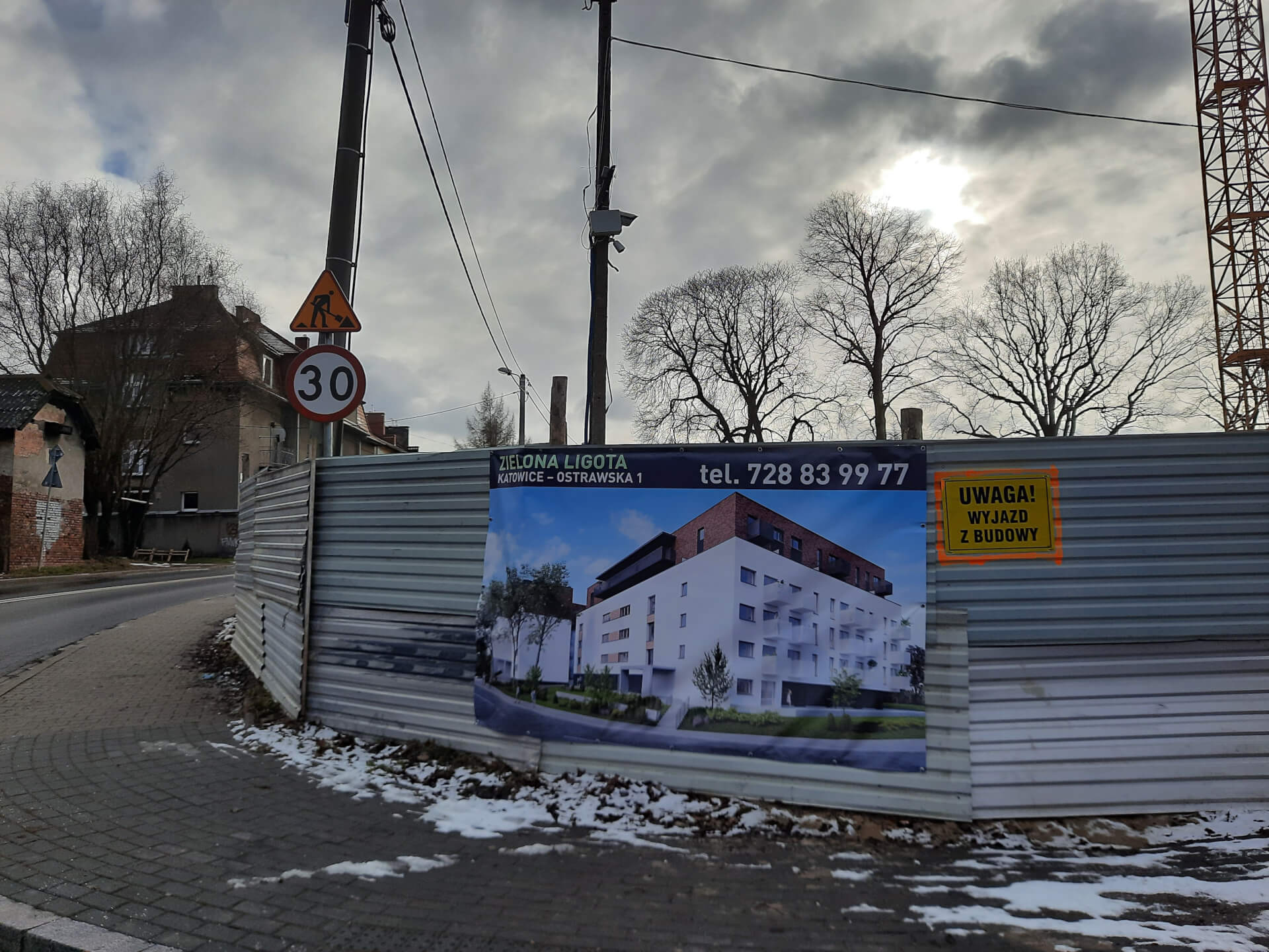Budowa osiedla przy ul. Ostrawskiej w Katowicach