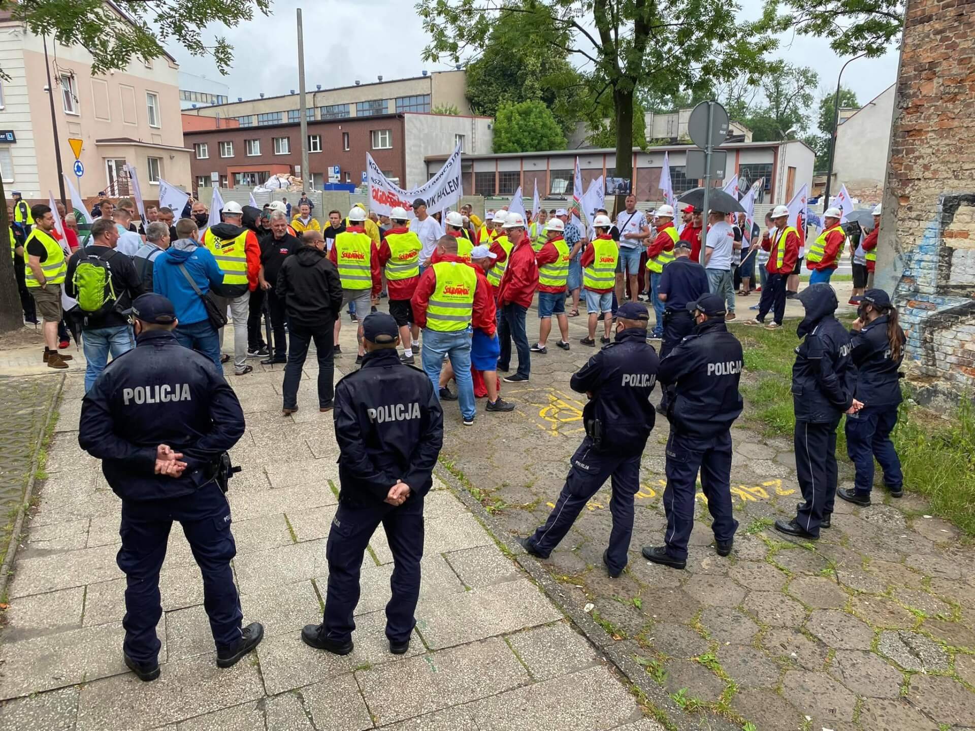 Strajk górników z JSW