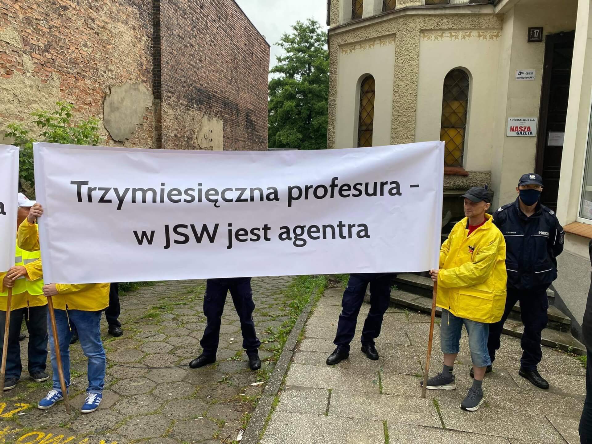 Strajk górników z JSW