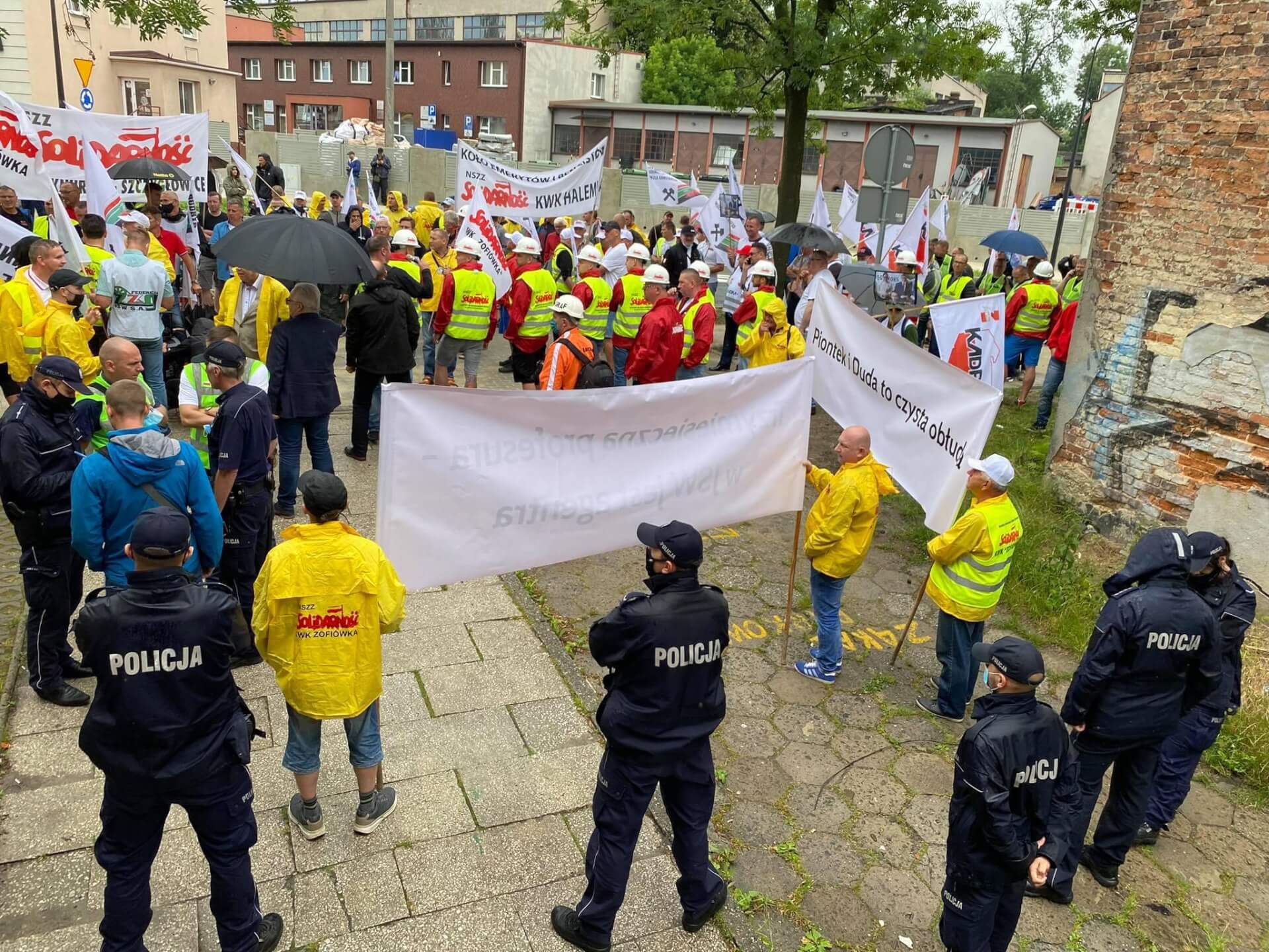 Strajk górników z JSW