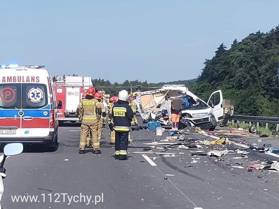 Śmiertelny wypadek na autostradzie A4