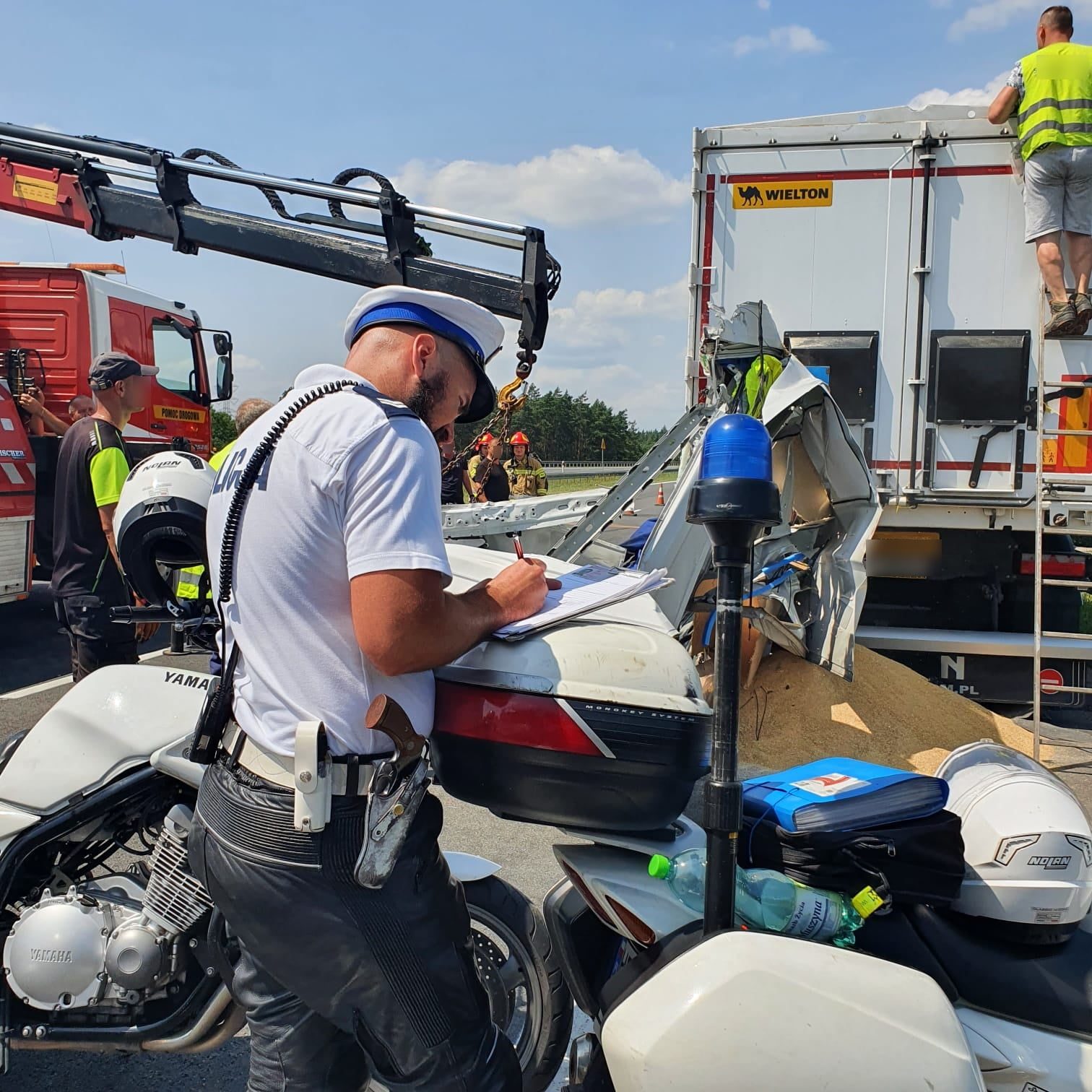 Śmiertelny wypadek na autostradzie A4