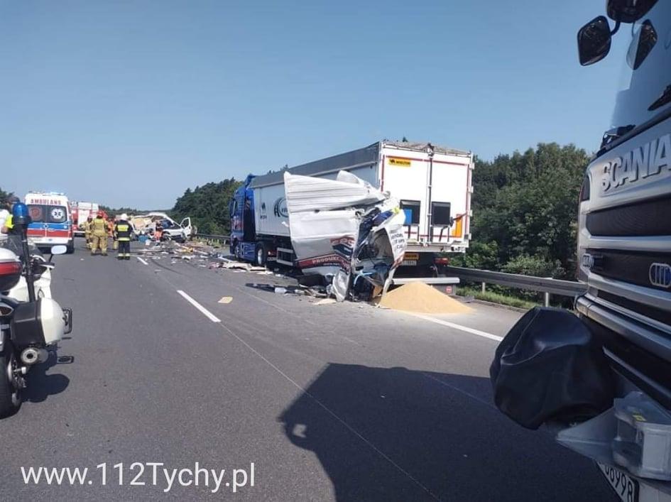 Śmiertelny wypadek na autostradzie A4