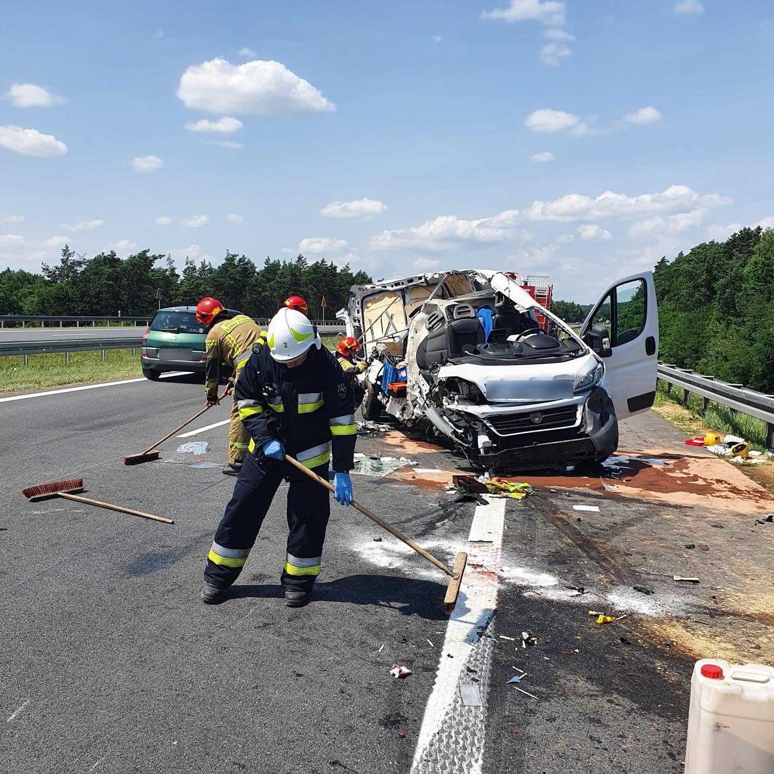 Śmiertelny wypadek na autostradzie A4