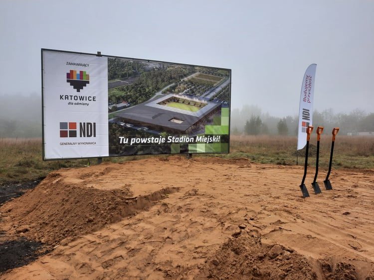 Miejsce, gdzie powstanie nowy stadion GKS Katowice