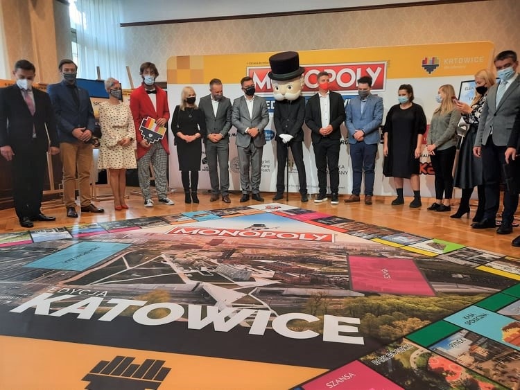 Premiera gry Monopoly Katowice, 19.10 2021