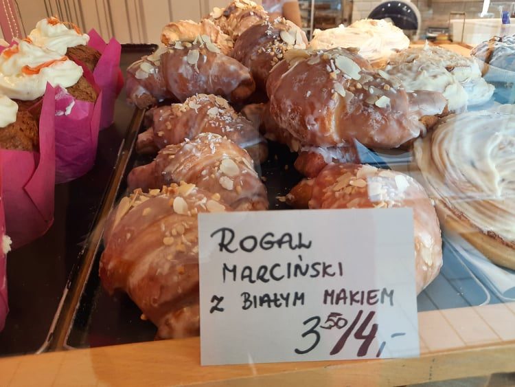 Rogal marciński, pączkarnia Lukier Puder, Katowice