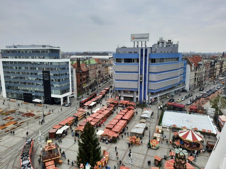 Diabelski młyn, Jarmark Bożonarodzeniowy 2021 Katowice