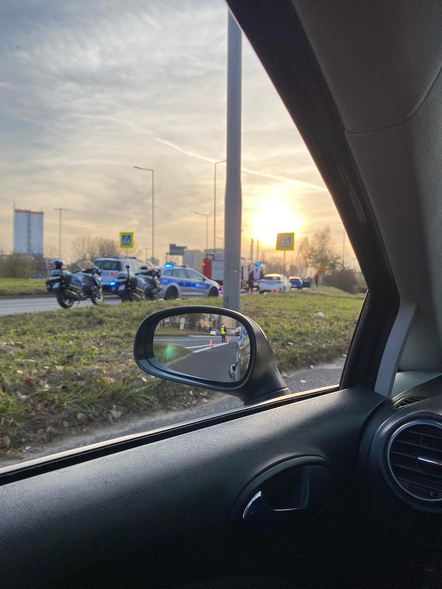 Wypadek Katowice Mikołowska, 9.11 2022