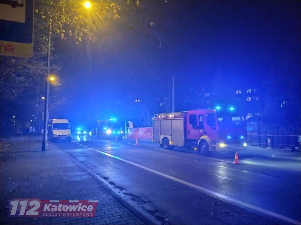 Potrącenie ulica Kijowska, Katowice