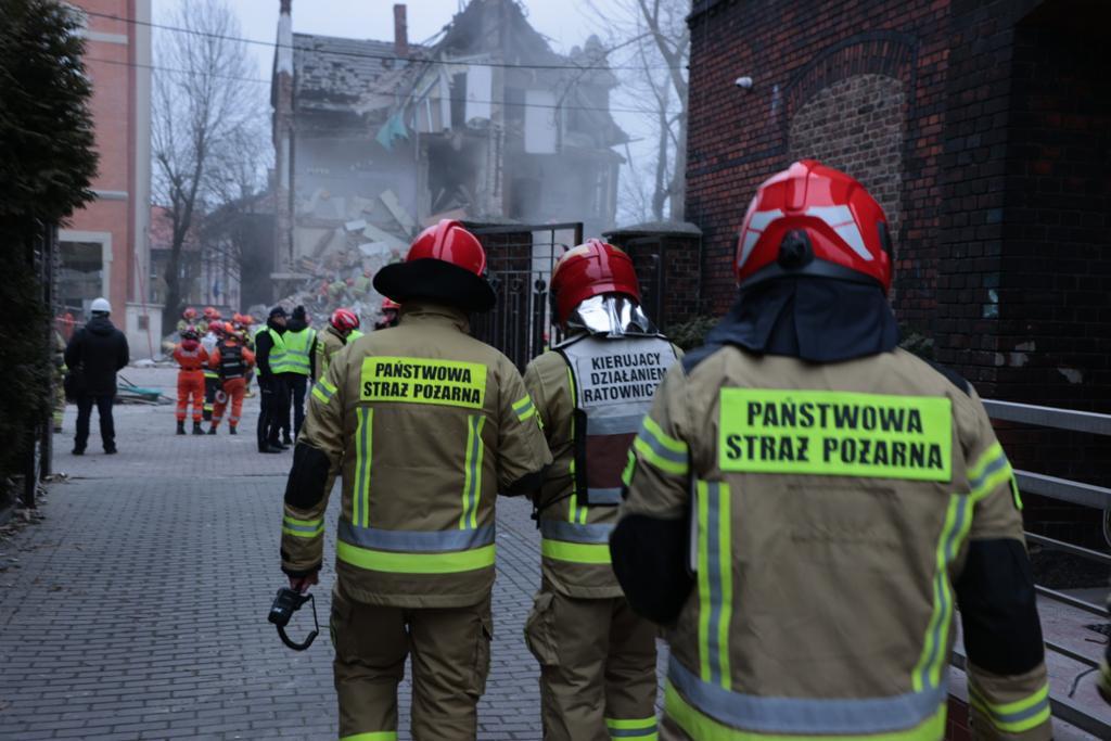 Wybuch gazu Katowice Szopienice