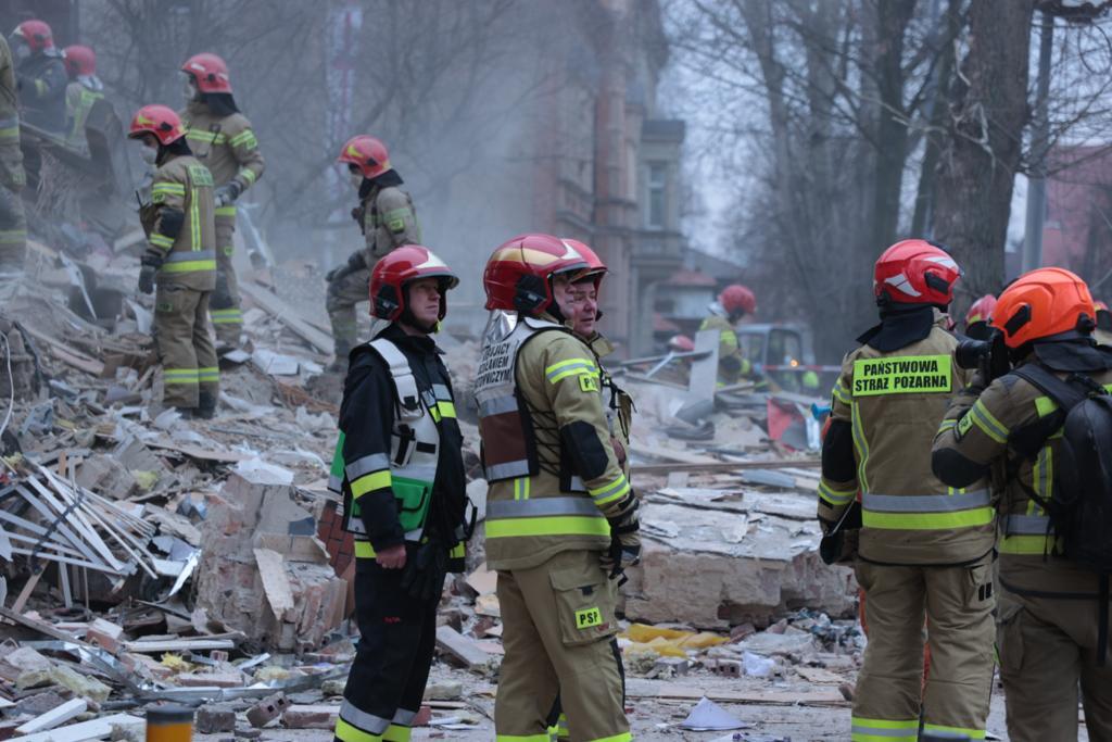 Wybuch gazu Katowice Szopienice