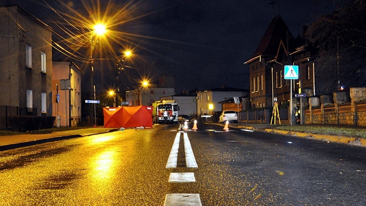 Śmiertelne potrącenie pieszego, Tarnowskie Góry