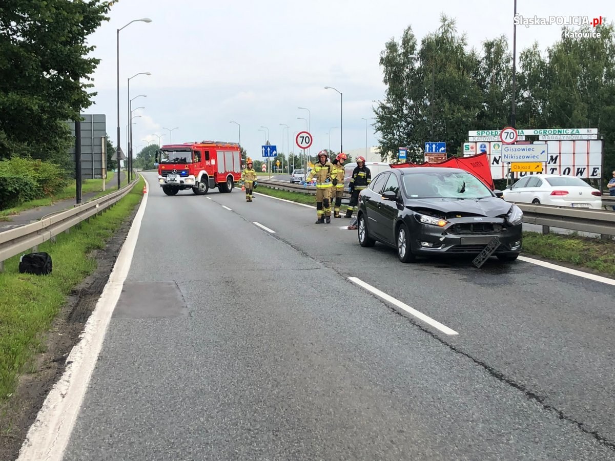 Śmiertelny wypadek, ul. Bagienna Katowice