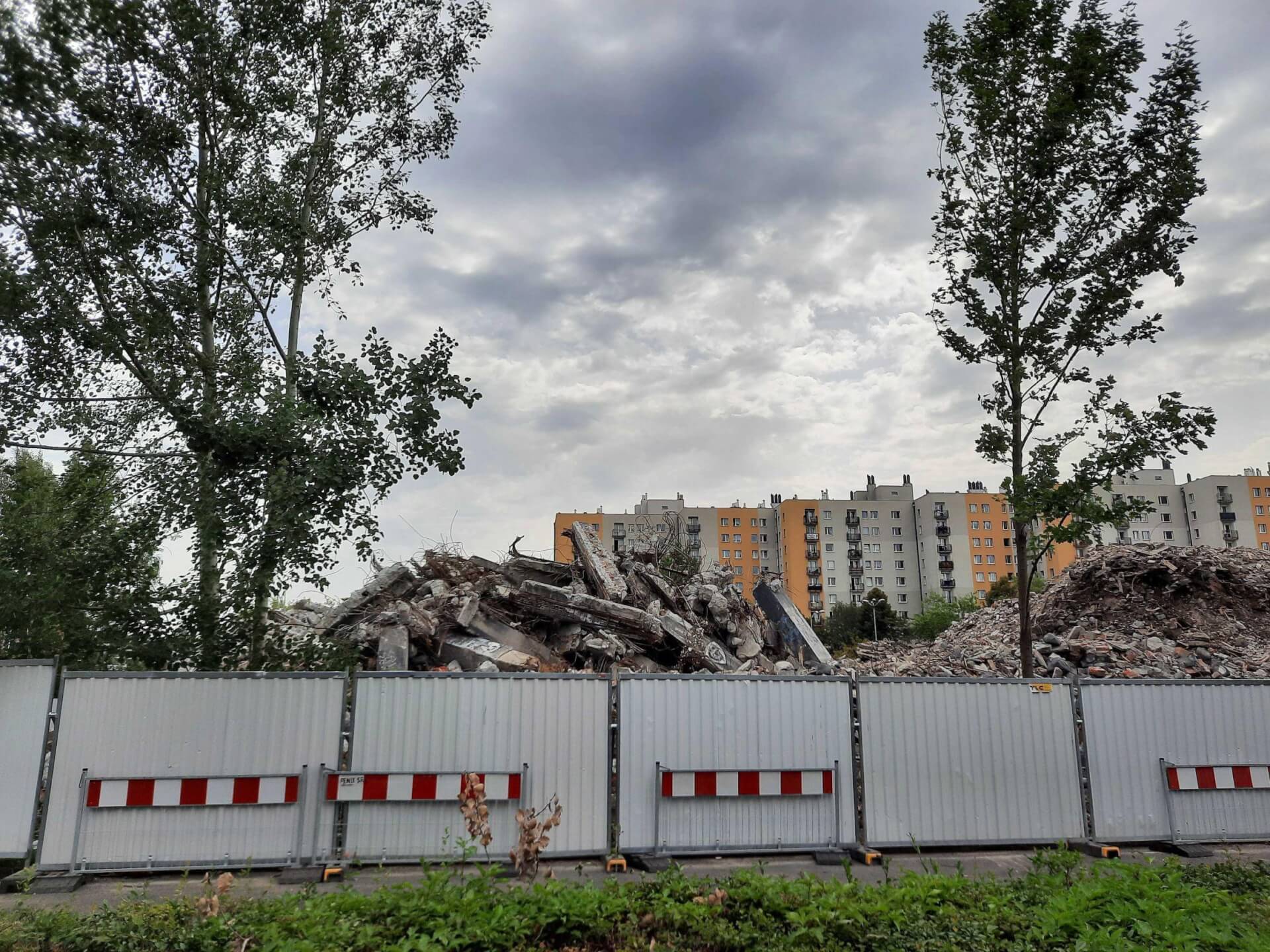 Brutal zburzony Katowice