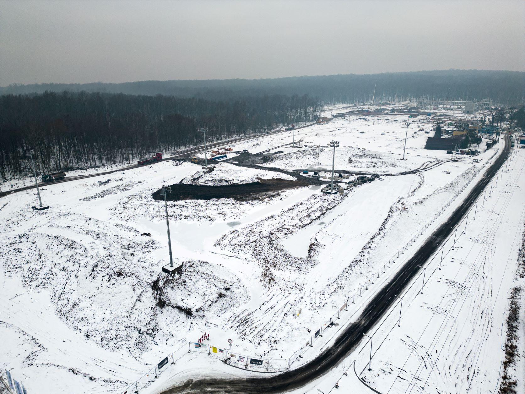 Budowa stadion miejski Katowice 1