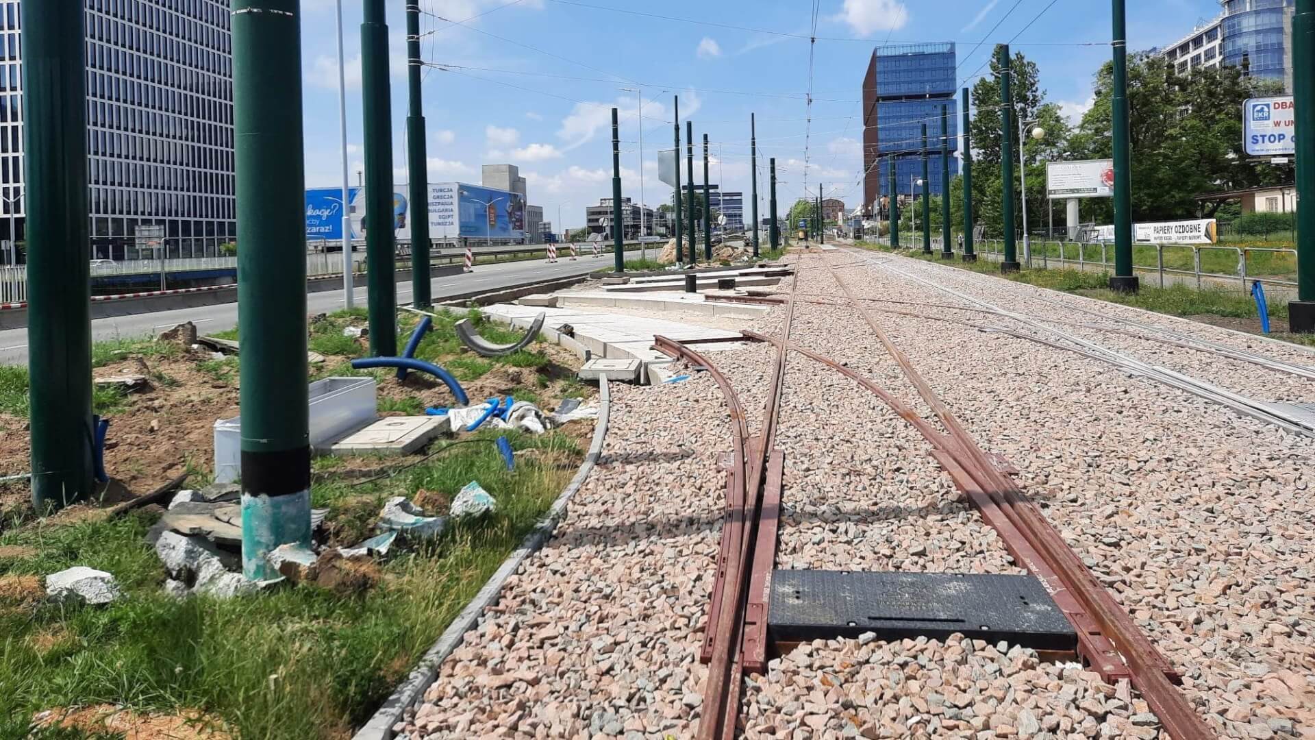 Budowa wiadukt tramwaj chorzowska grundmanna katowice 02