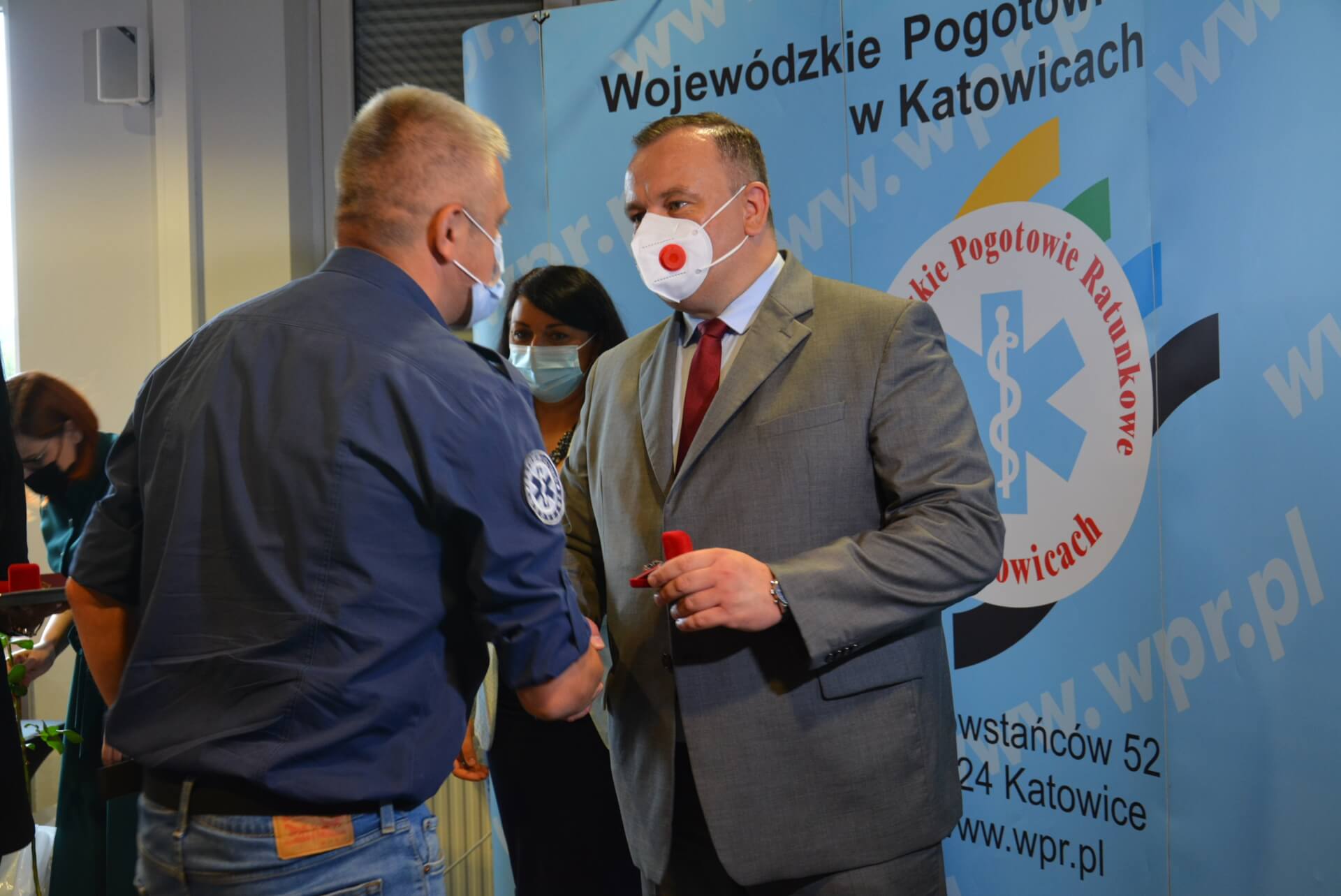 Zasłużony dla Zasłużony dla Wojewódzkiego Pogotowia Ratunkowego w Katowicach