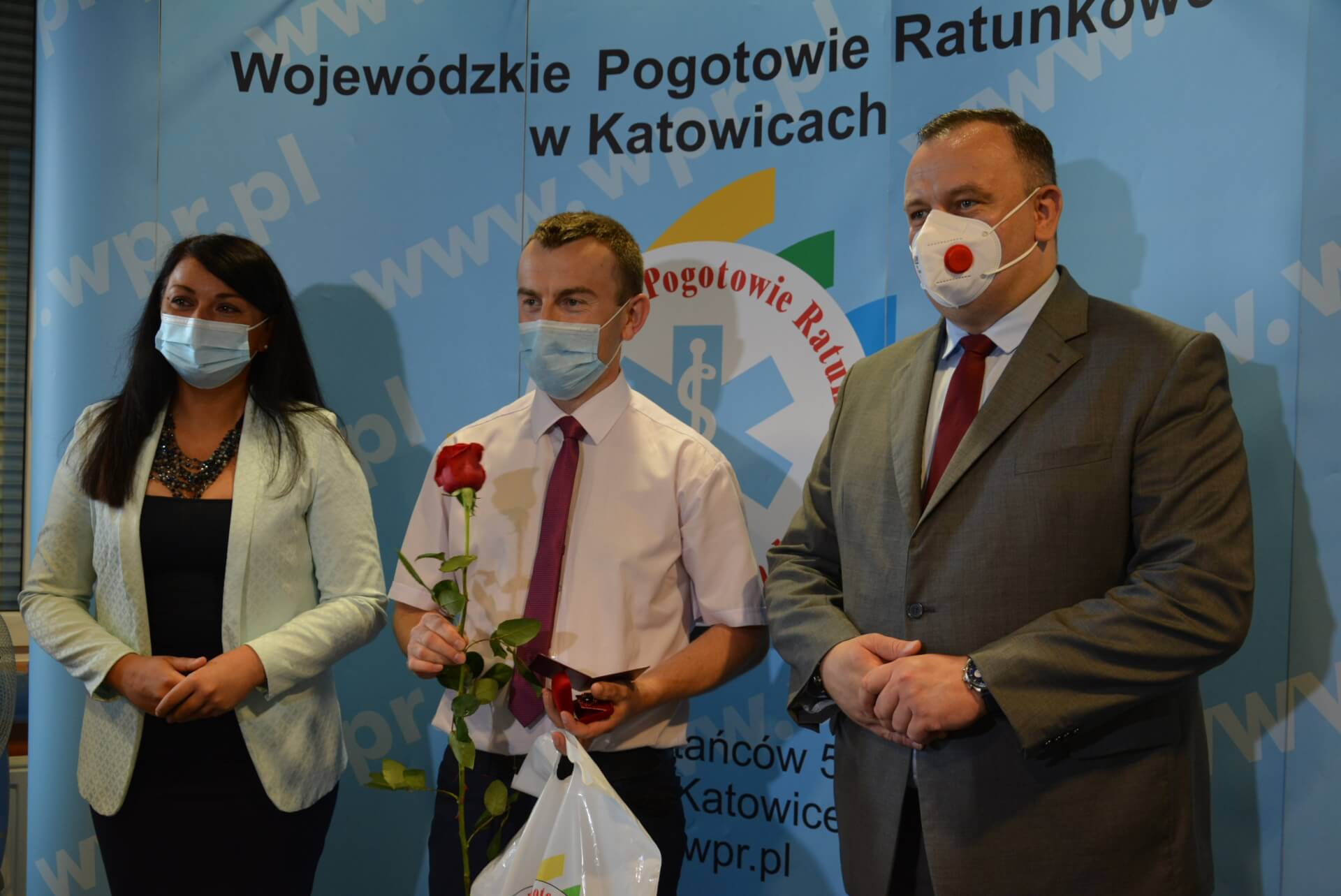 Zasłużony dla Zasłużony dla Wojewódzkiego Pogotowia Ratunkowego w Katowicach