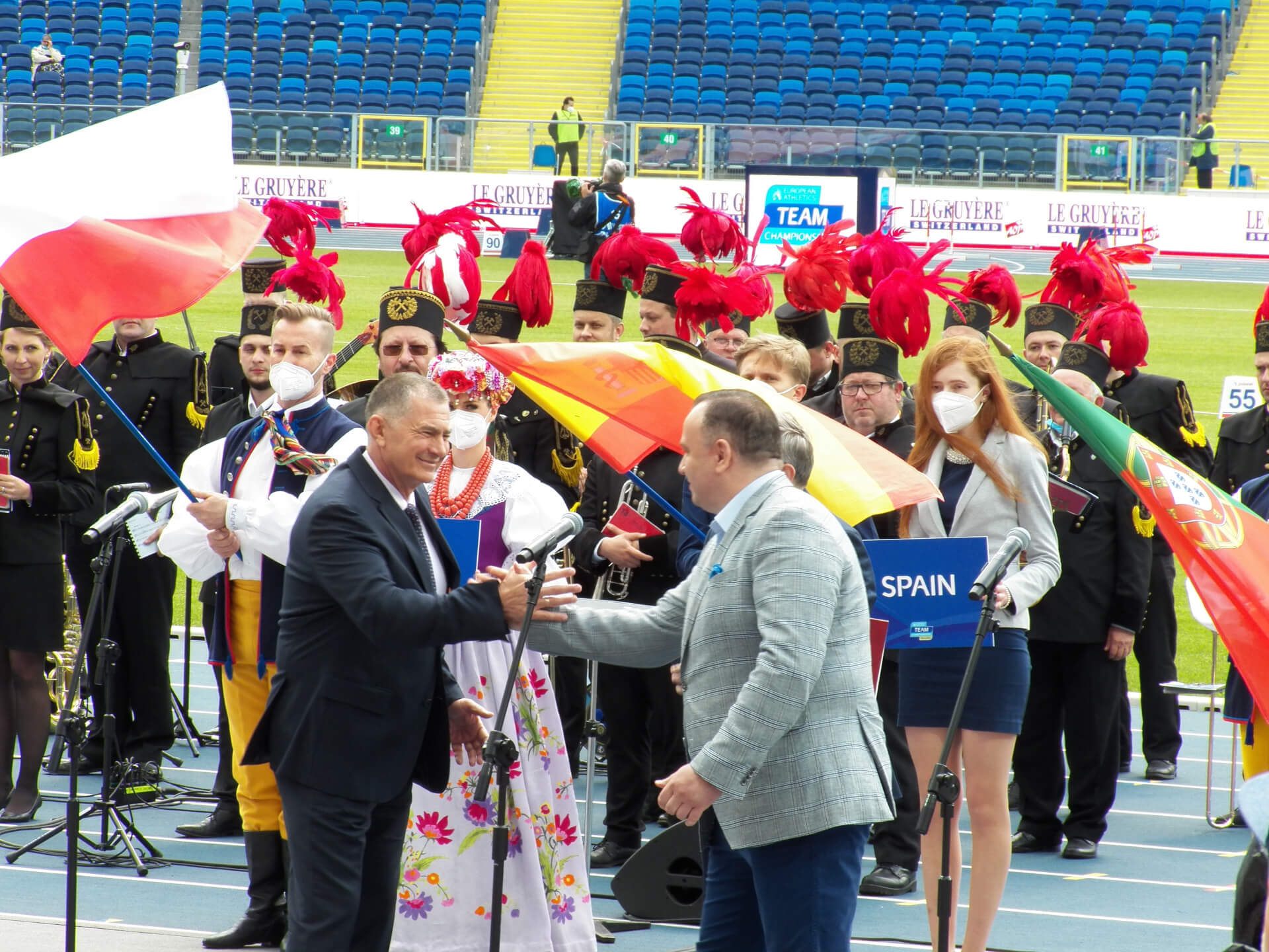 Drużynowe Mistrzostwa Europy w Lekkoatletyce Silesia 2021 Otwarcie mistrzostw