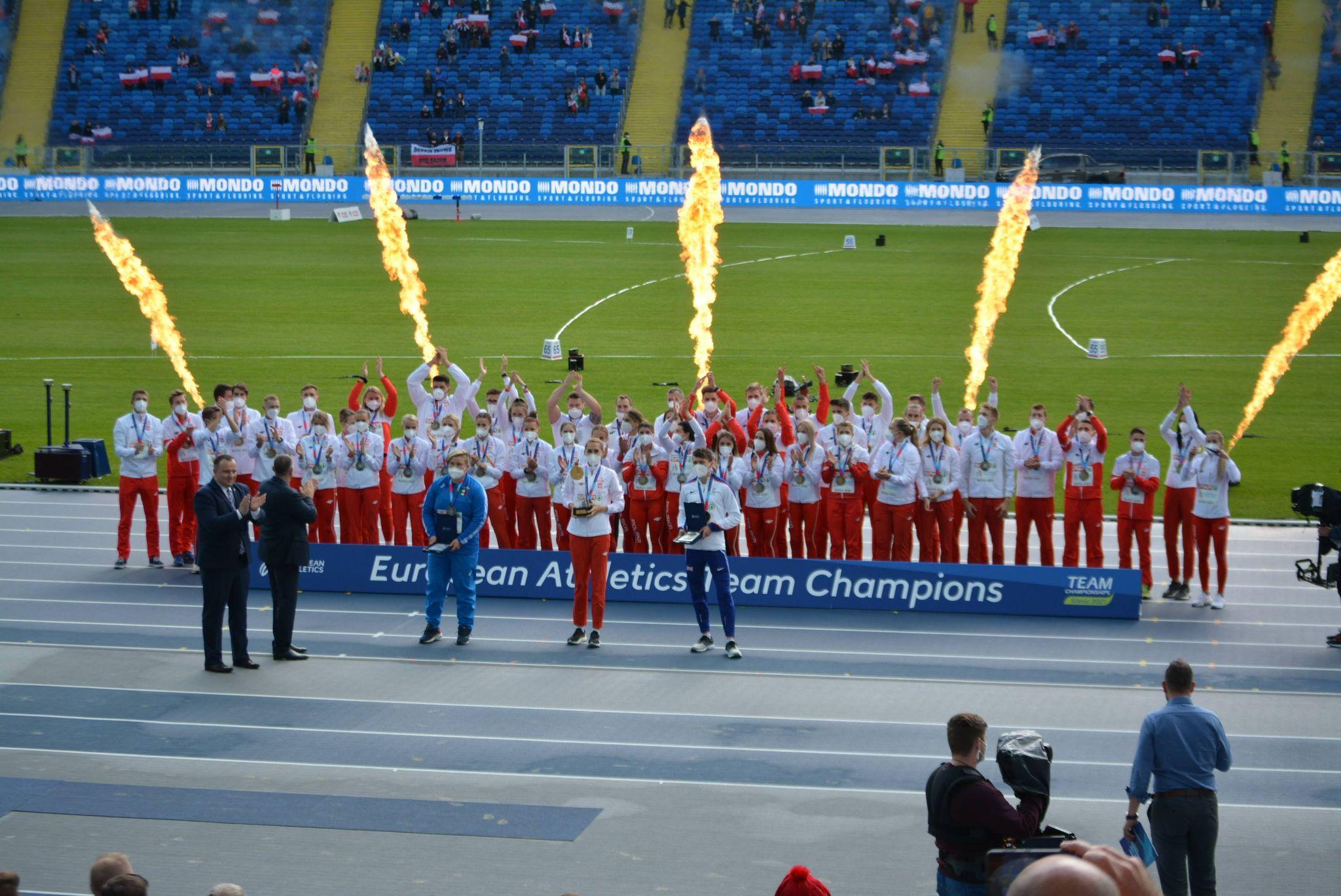 Drużynowe Mistrzostwa w Lekkoatletyce Silesia 2021 na Stadionie Śląskim 13