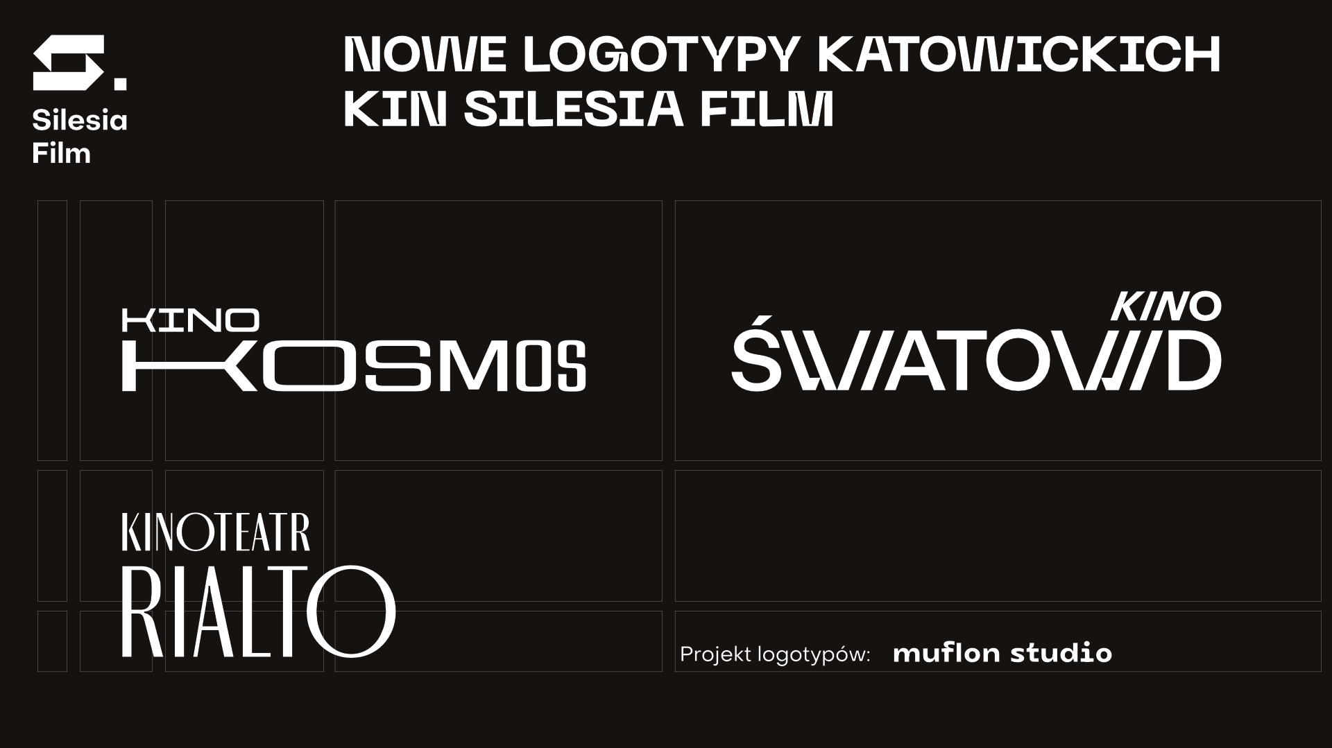 IF Silesia Film Nowe logotypy kin plansza