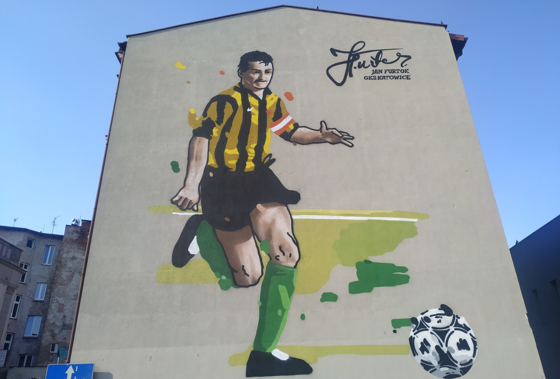 Jan Furtok mural