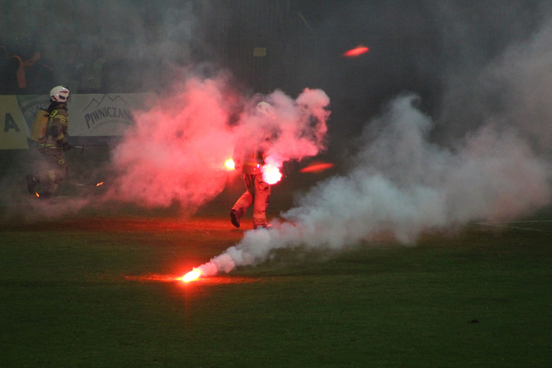 Awantura na meczu GKS Katowice - Ruch Chorzów