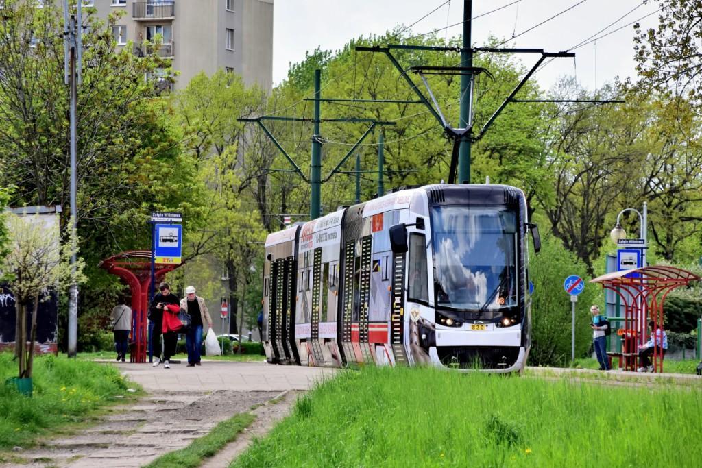 Katowice, tory między przystankami Wiśniowa a Bracka