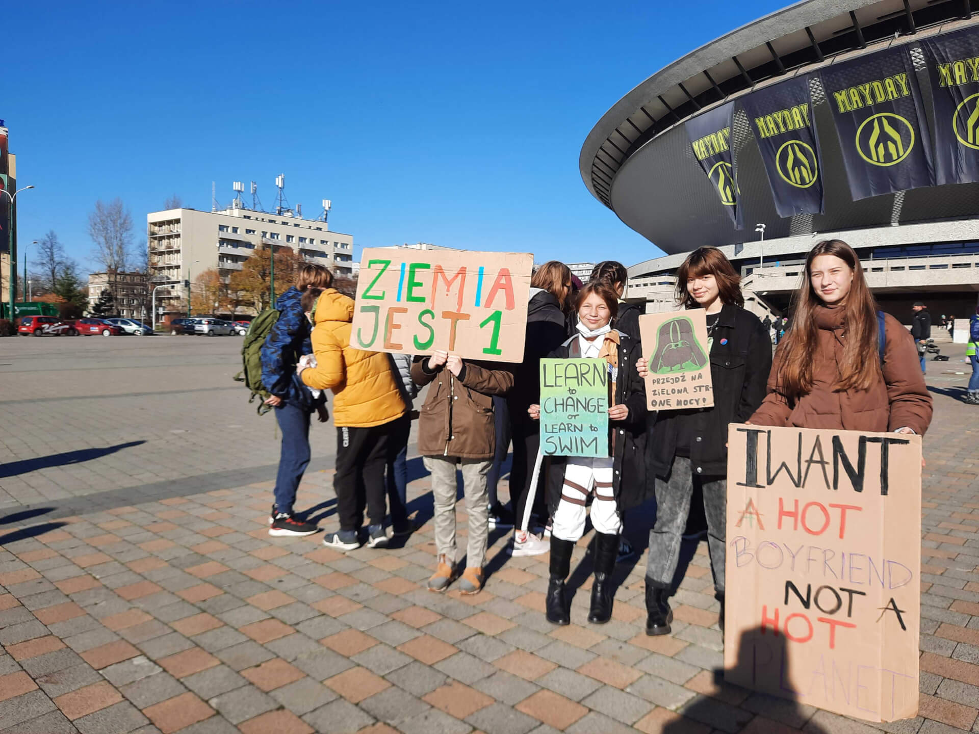 Młodzieżowy strajk klimatyczny Katowice 1