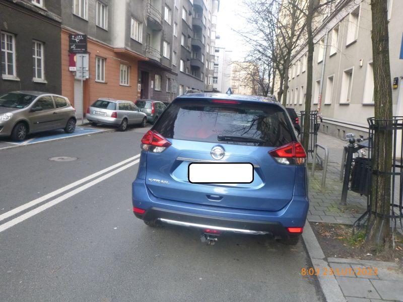 Mandaty za złe parkowanie w Katowicach