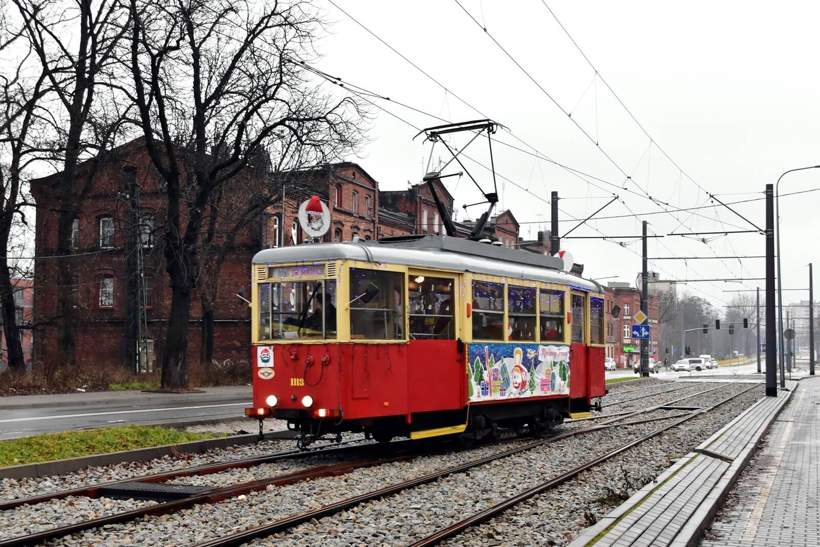 Mikołajowy tramwaj 2022 02