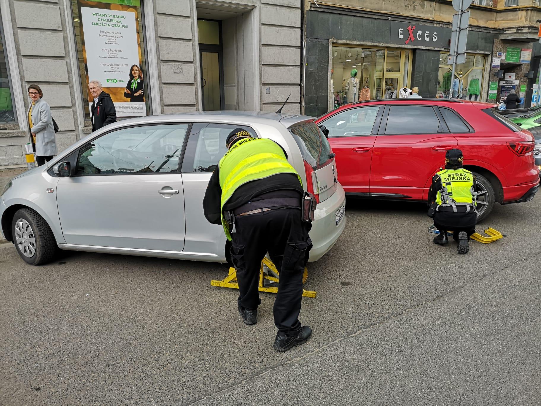 Interwencja straży miejskiej, Katowice