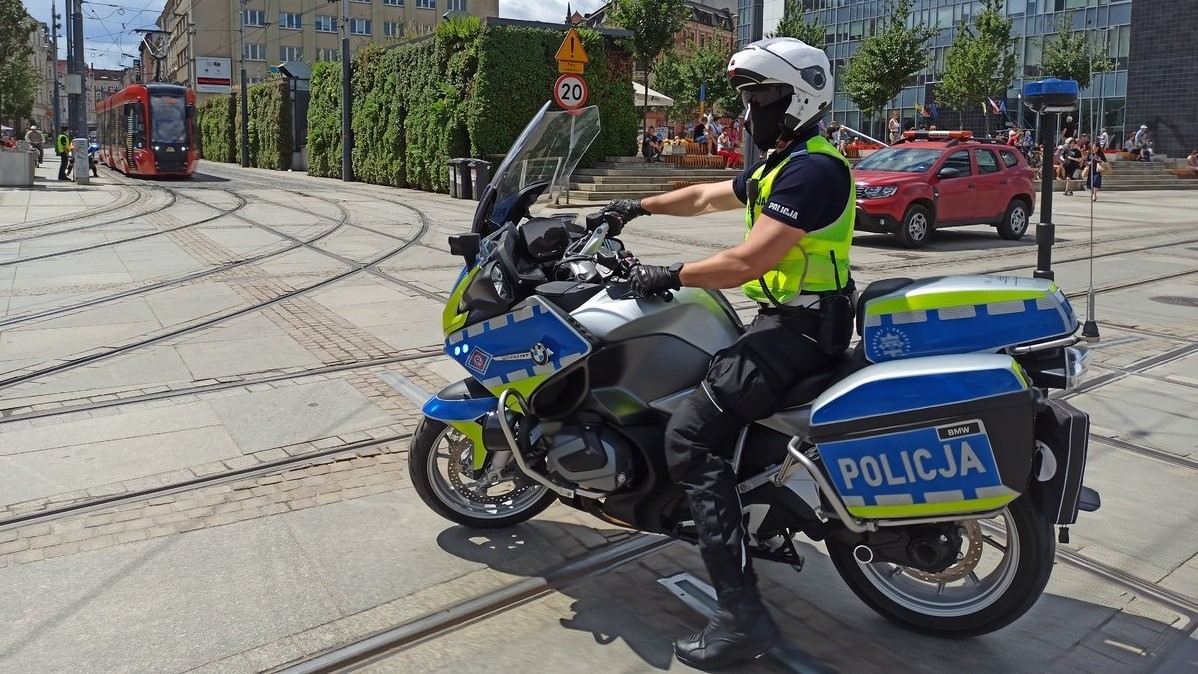 Nowe motocykle policja śląska 2
