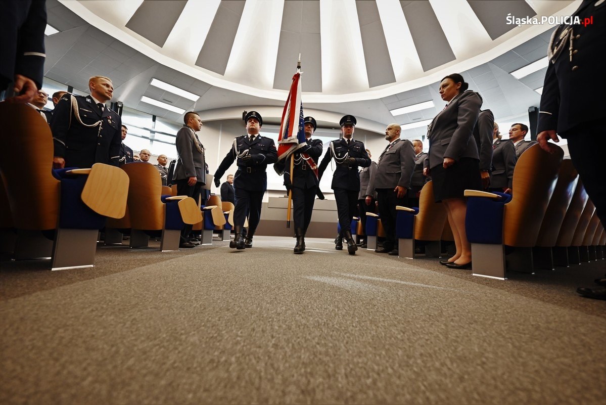 Odznaczenia policjanci Katowice 1