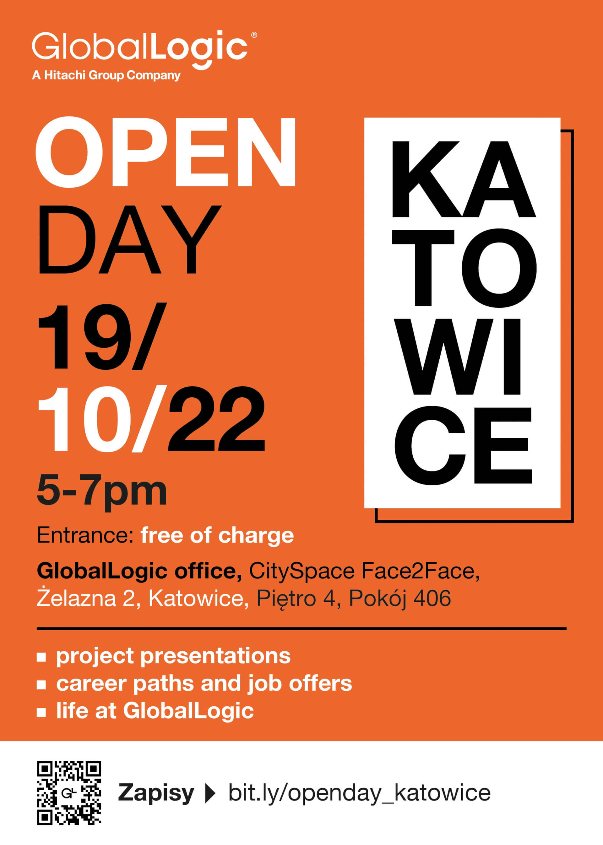 Open Day Katowice plakat