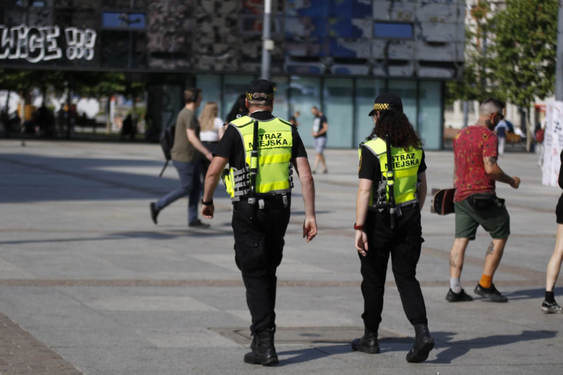 Patrol Straży Miejskiej w Katowicach