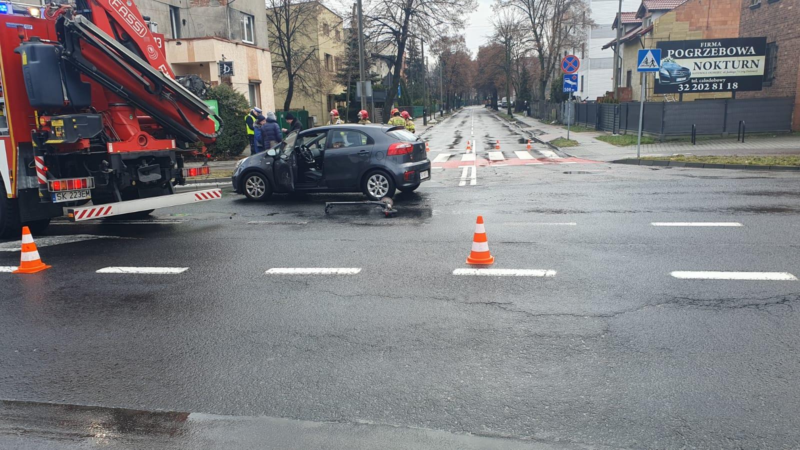 Potrącenie w Ochojcu