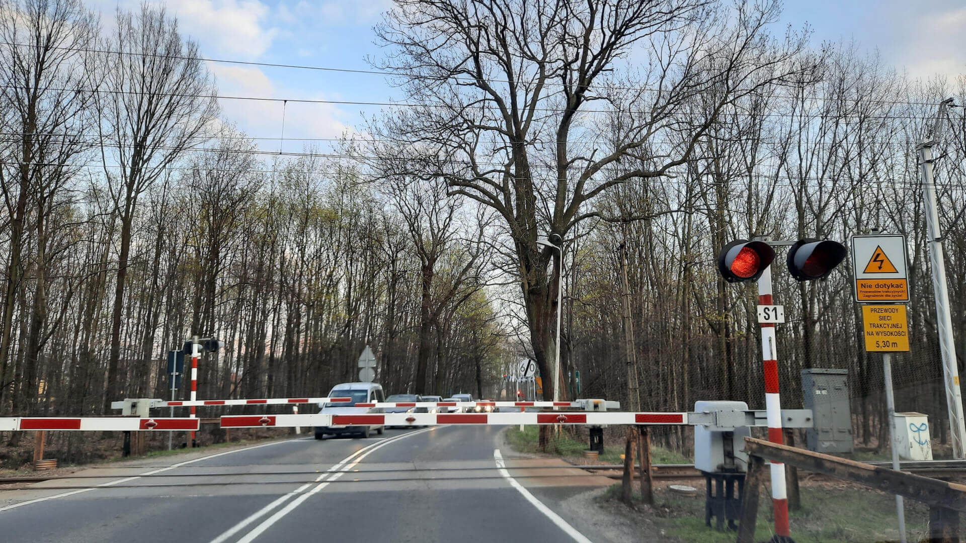 Przejazd kolejowy Katowice Owsiana