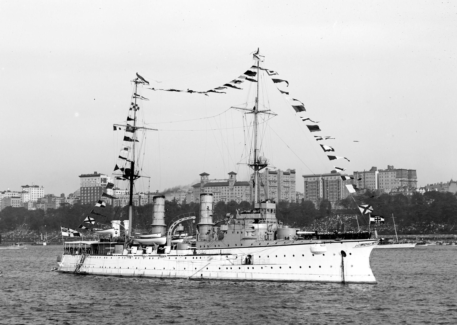 SMS Victoria Luise w Nowym Jorku