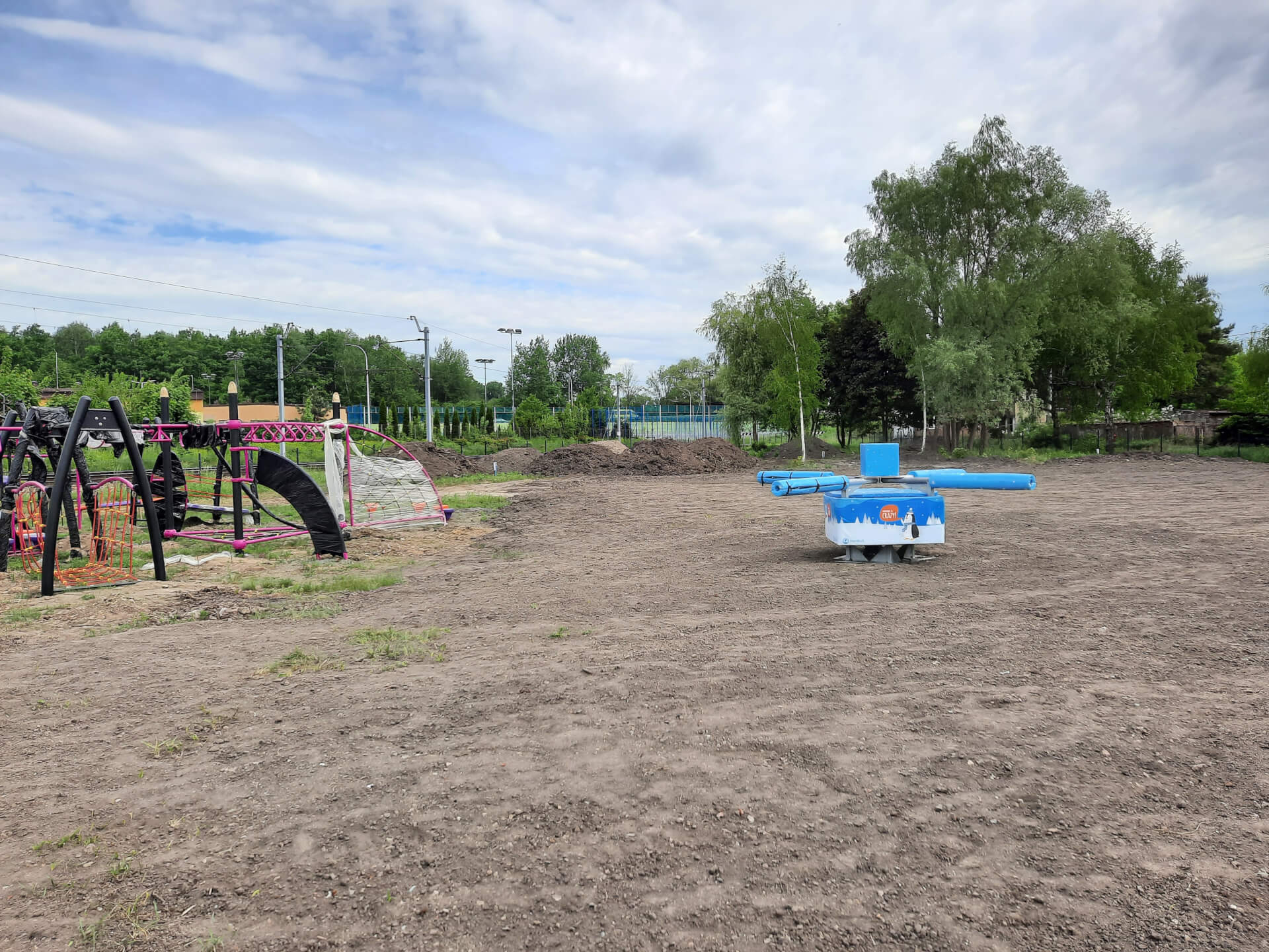 Tu będzie płatny plac zabaw Piotrowice 5