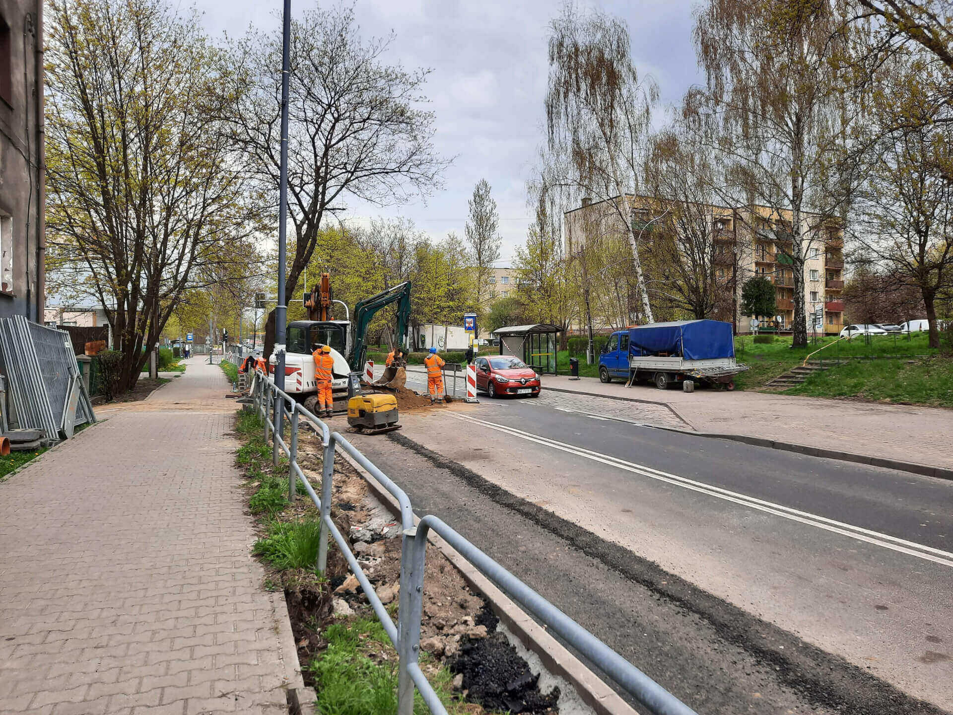 Ulica Załęska Katowice