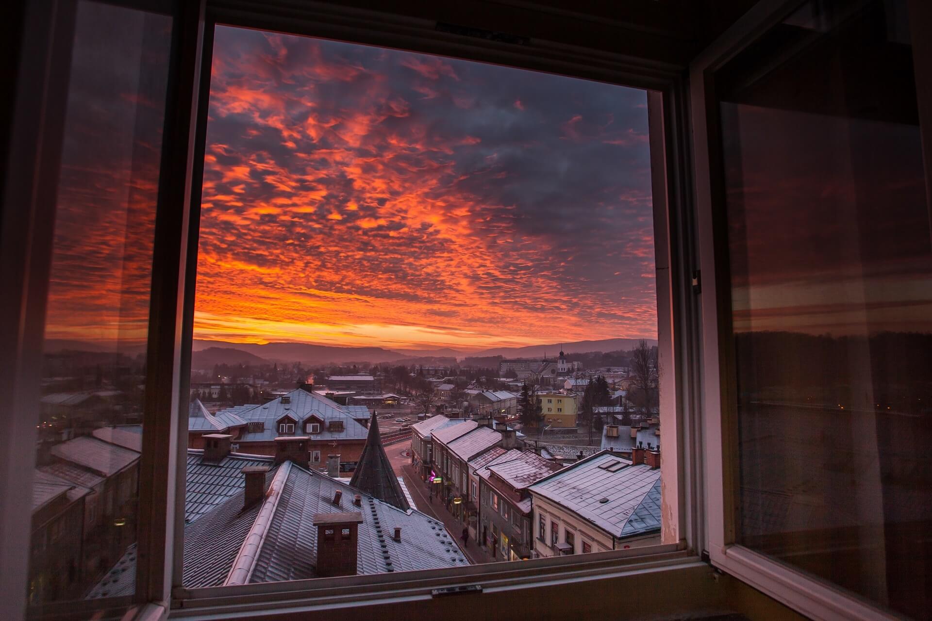 Widok z okna Ratusza Marcin Gugulski