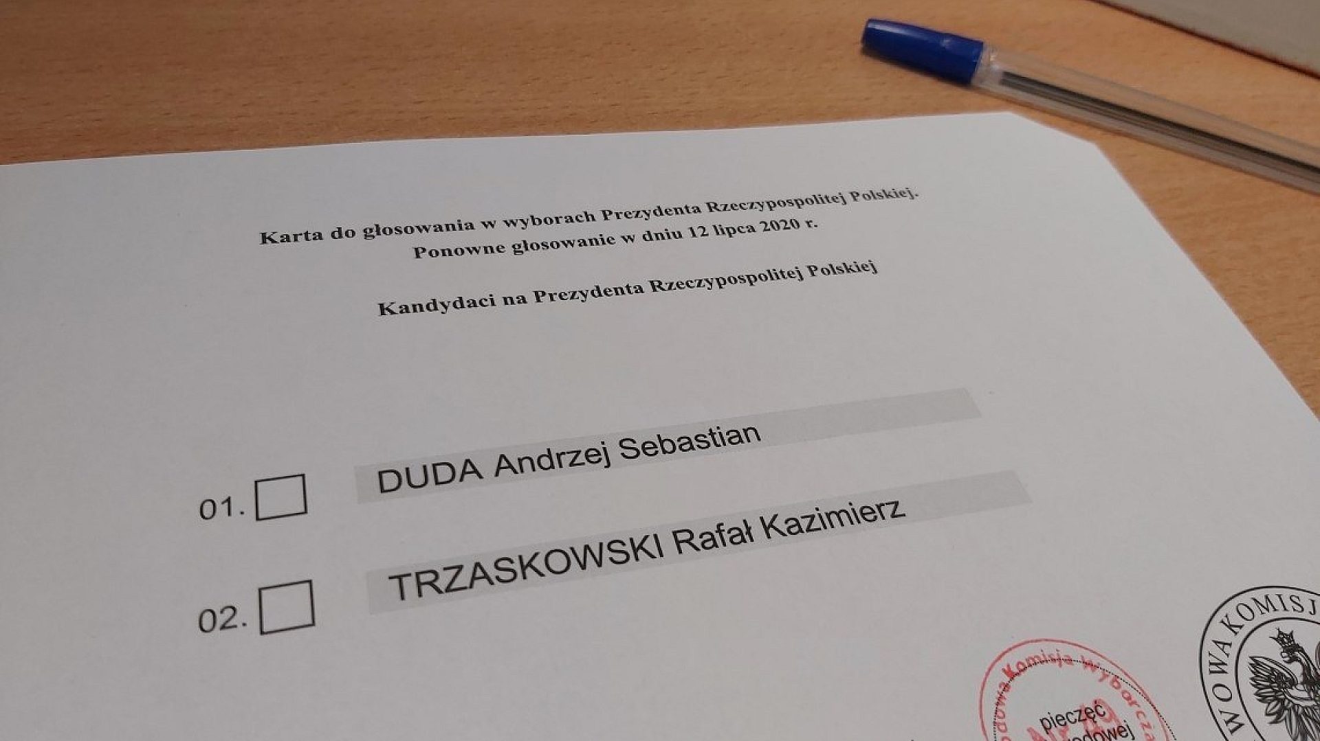 Wybory duda trzaskowski Wybory duda trzaskowski