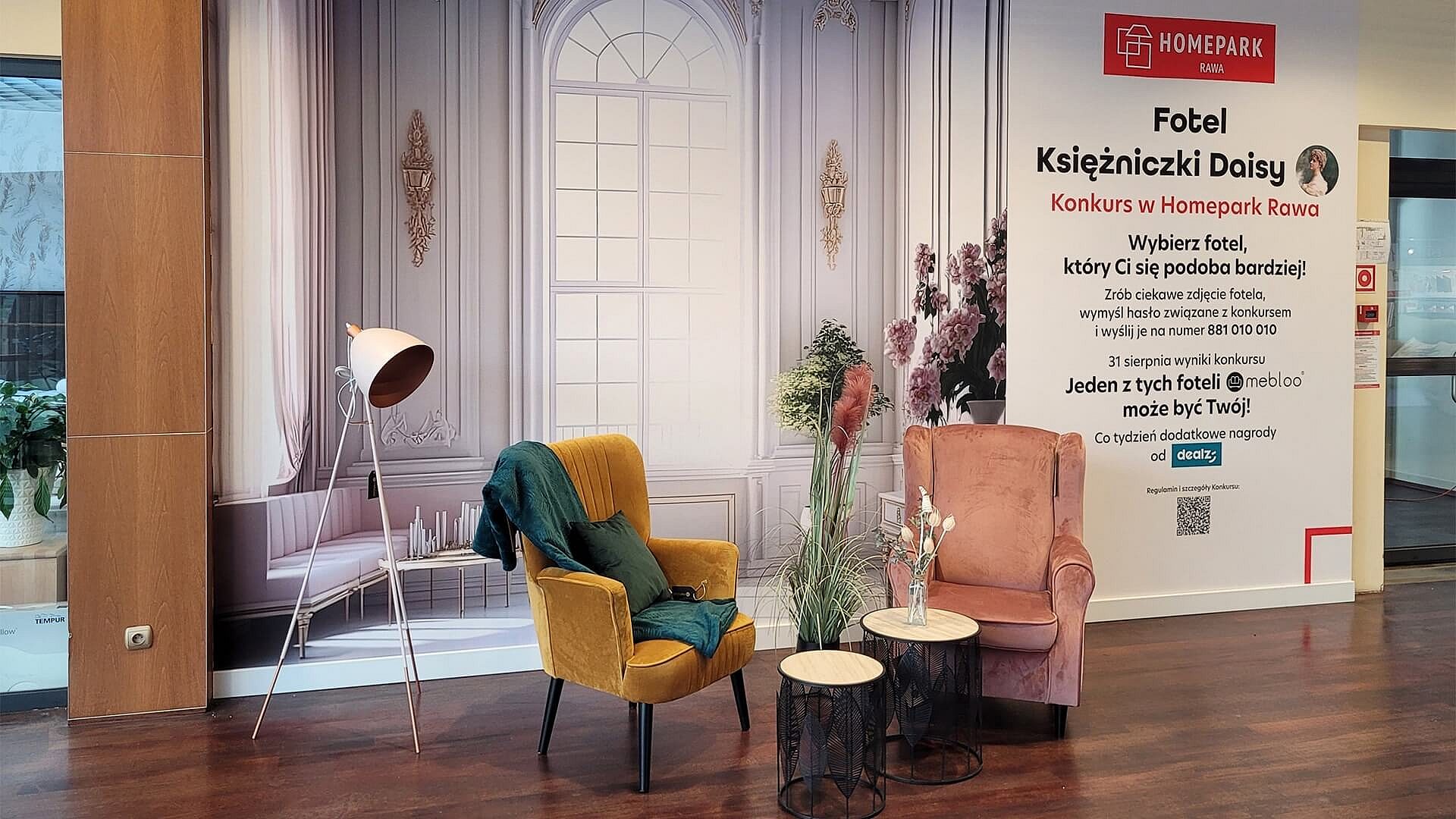 “Fotel Księżniczki Daisy” – konkurs w Homepark Rawa! “Fotel Księżniczki Daisy” – konkurs w Homepark Rawa!