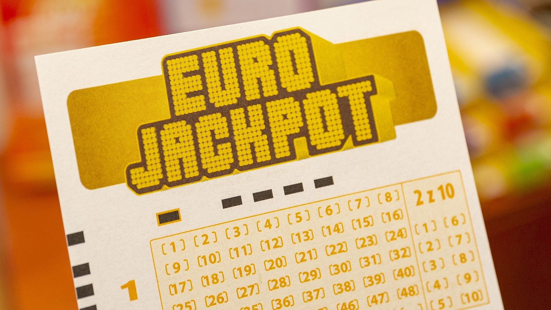Eurojackpot blankiet Eurojackpot blankiet