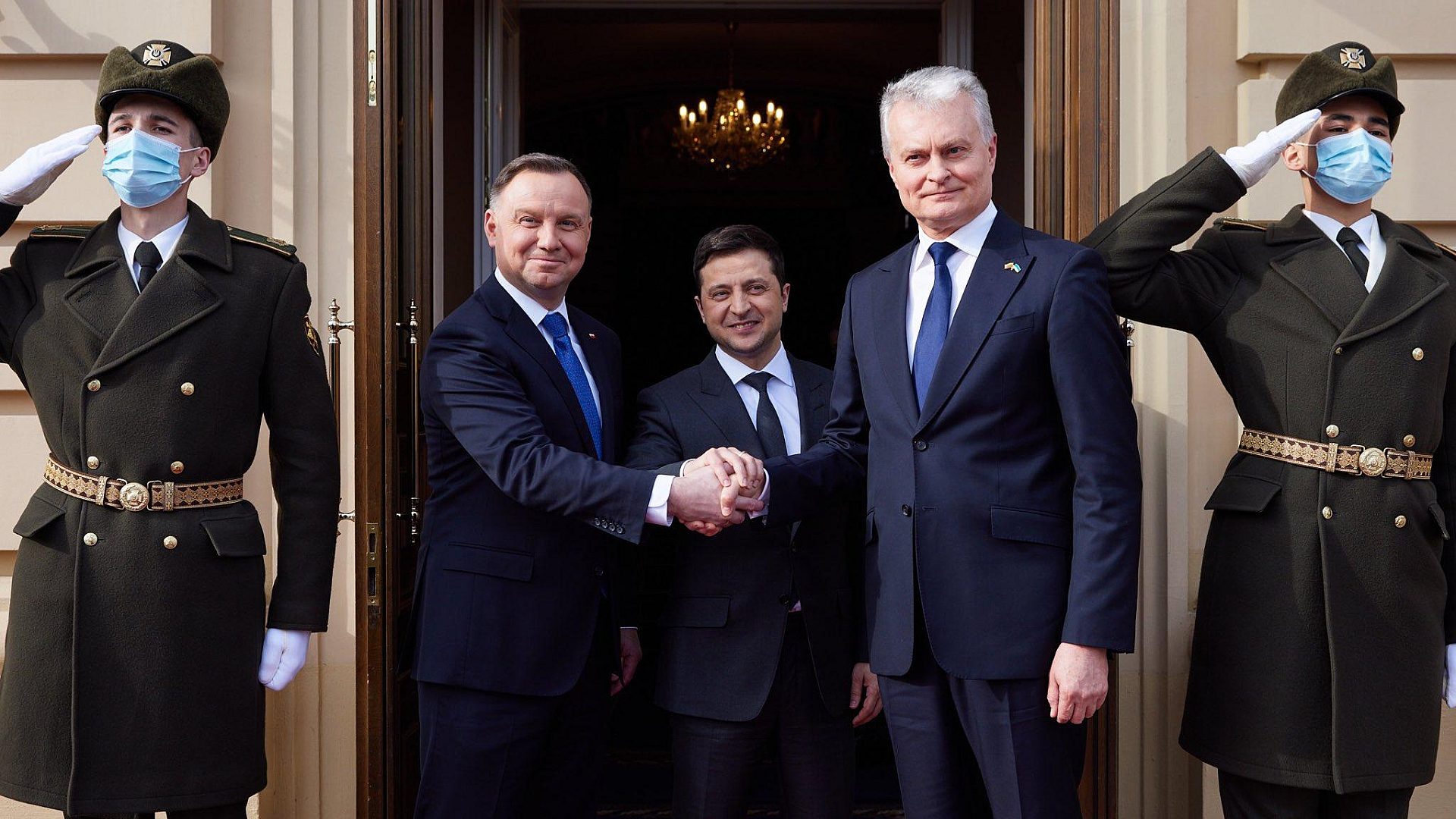 Wołodymyr Zełenki podziękował Katowicom Wołodymyr Zełenki podziękował Katowicom