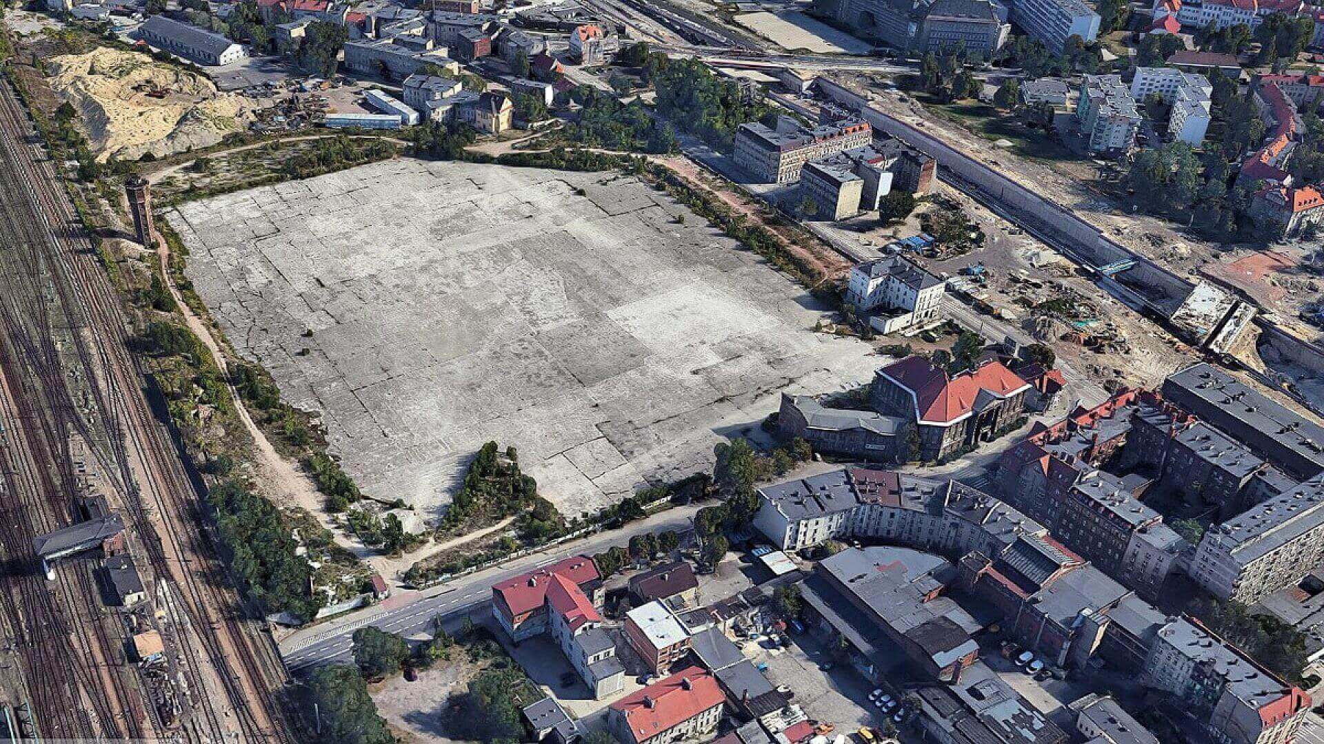 Teren po hucie gliwice Teren po hucie gliwice