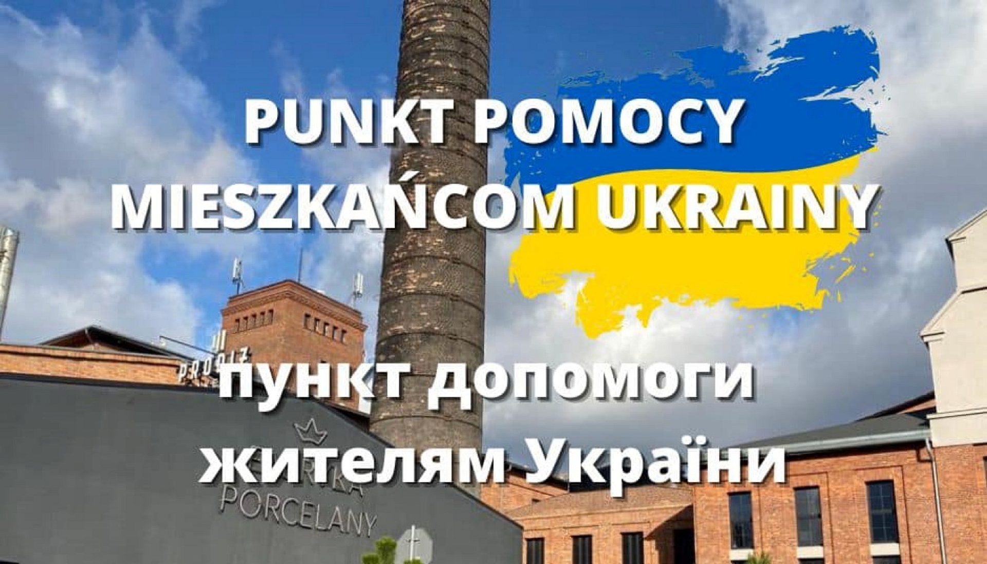 Fabryka Porcelany punkt pomocy Ukraińcom Fabryka Porcelany punkt pomocy Ukraińcom