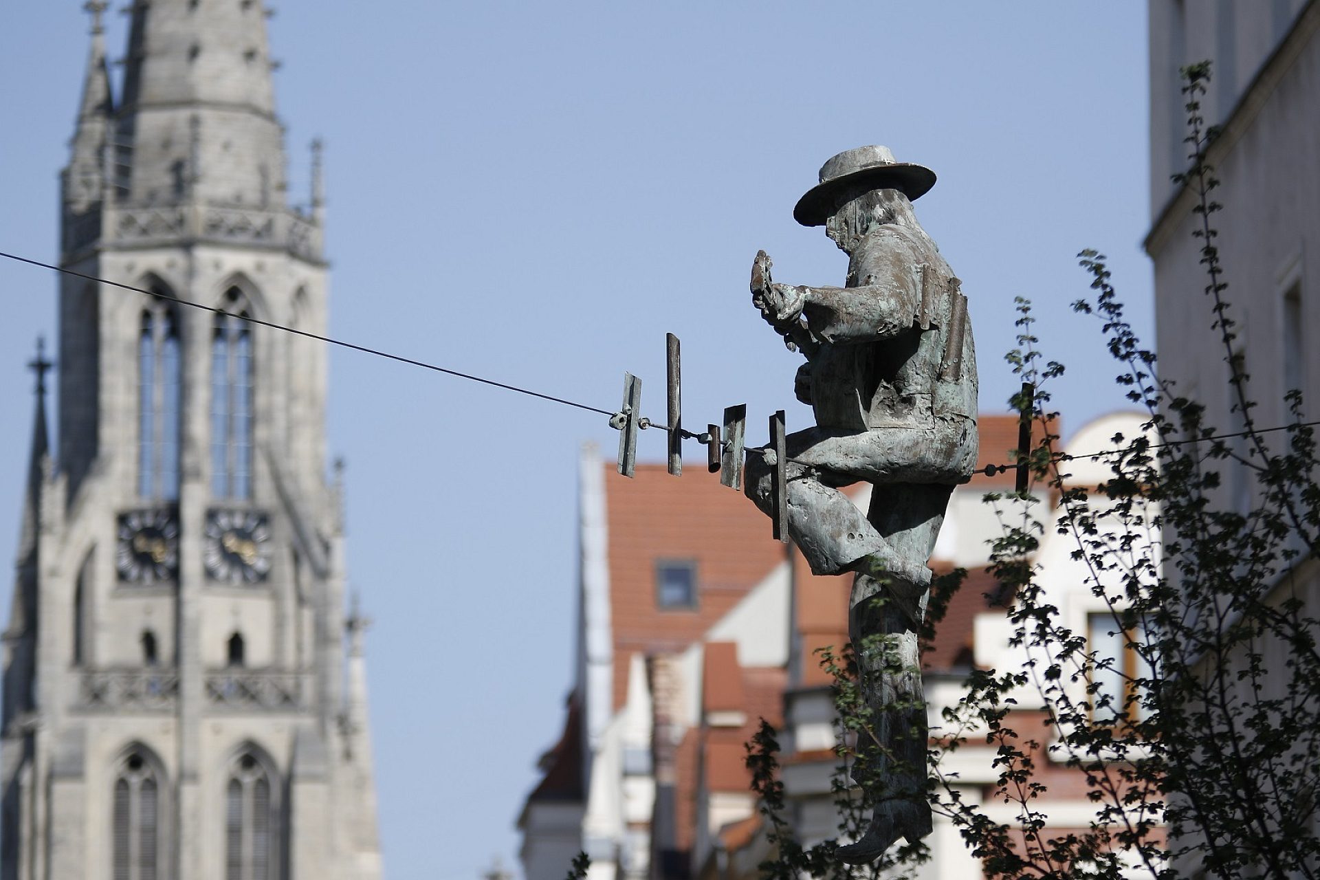 Bluesman nad ul Mariacką Katowice Bluesman nad ul Mariacką Katowice